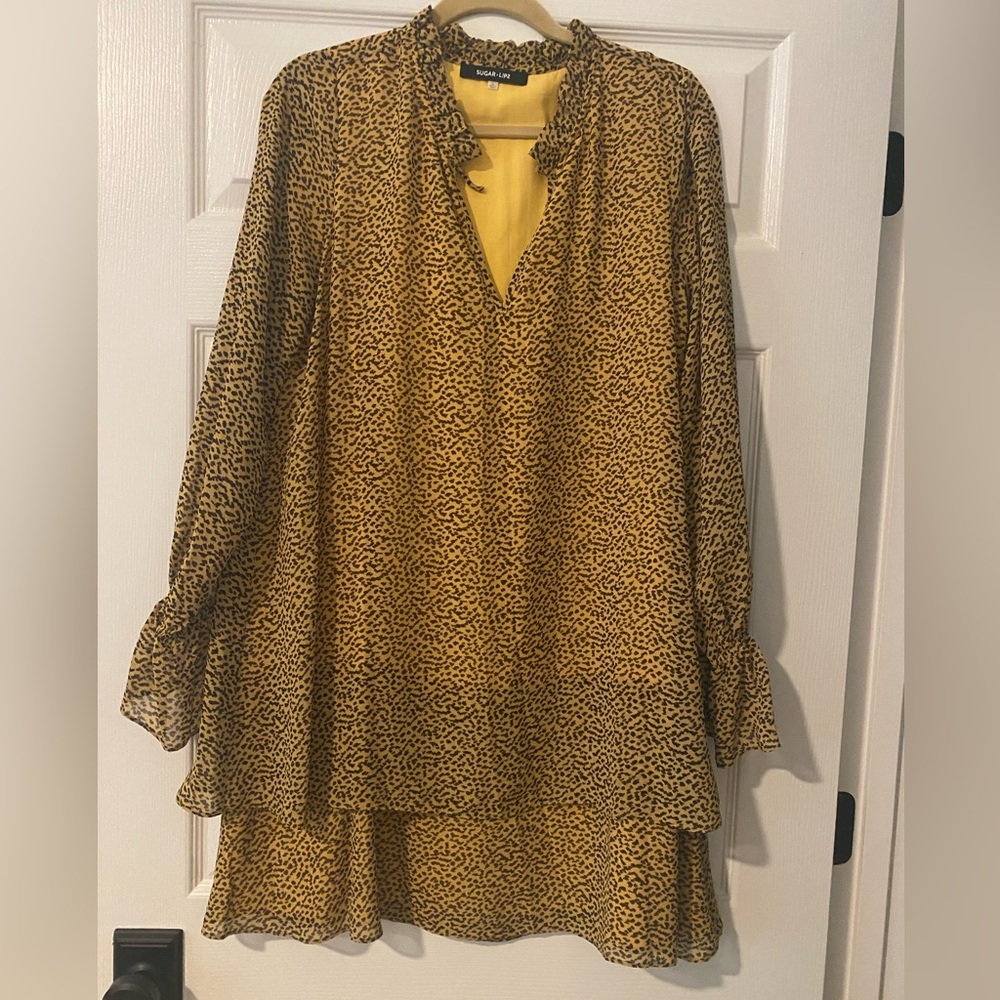 Cheetah Print Dress